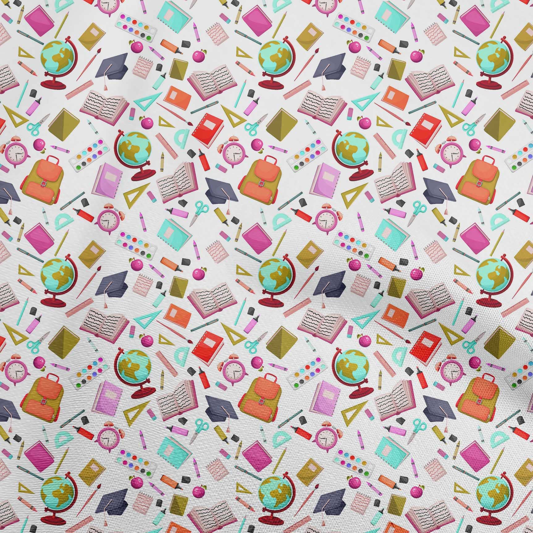 oneOone Silk Tabby Turquoise Green Fabric - 42 Inch Wide Printed Cotton for Kids DIY Clothing & Sewing Supplies by The Yard | Perfect for Dresses, Quilting, and Craft Projects