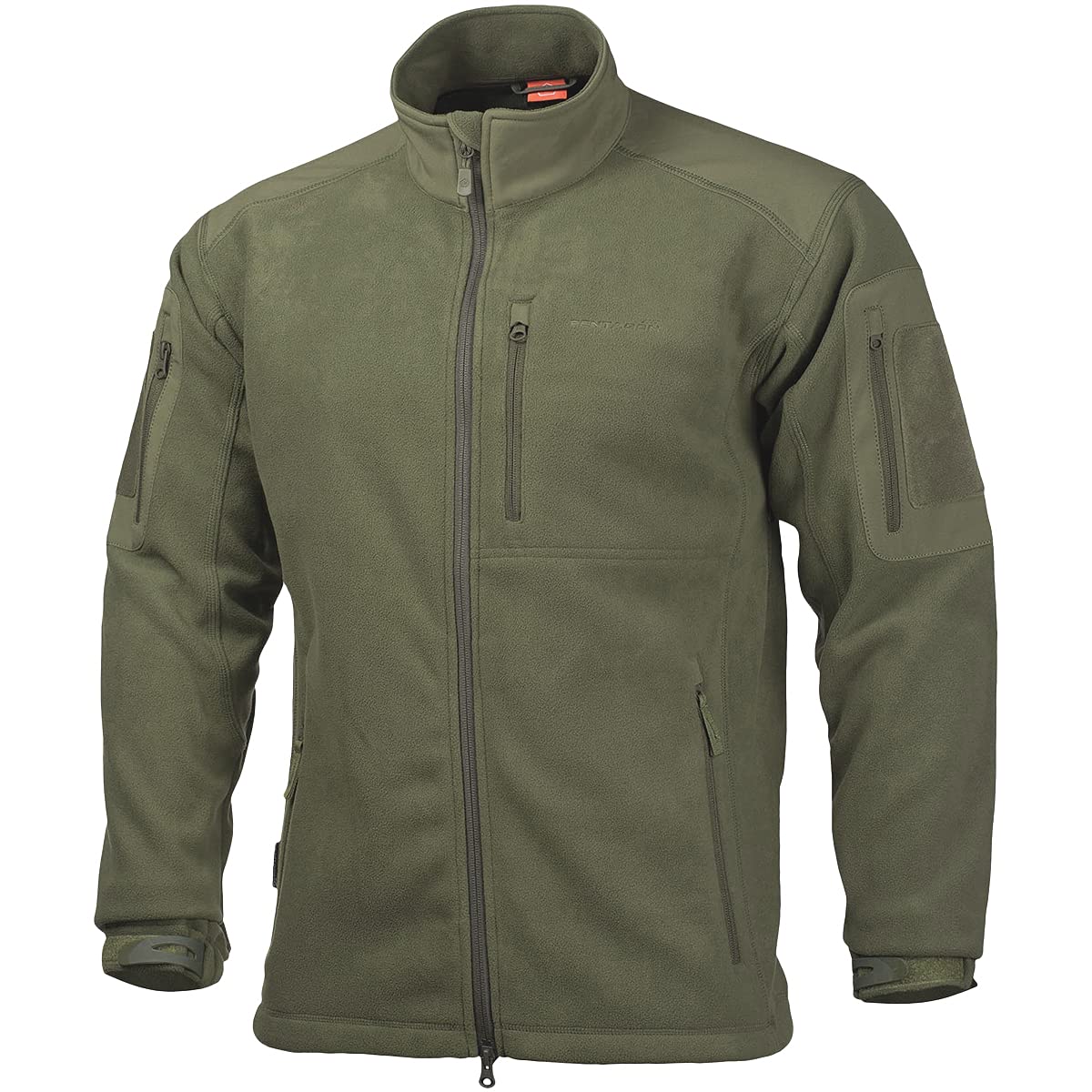 Men's Perseus Fleece Jacket 2.0 - Lightweight Warm Winter Coat, Water-Resistant Outdoor Jacket for Hiking, Camping & Casual Wear - Black