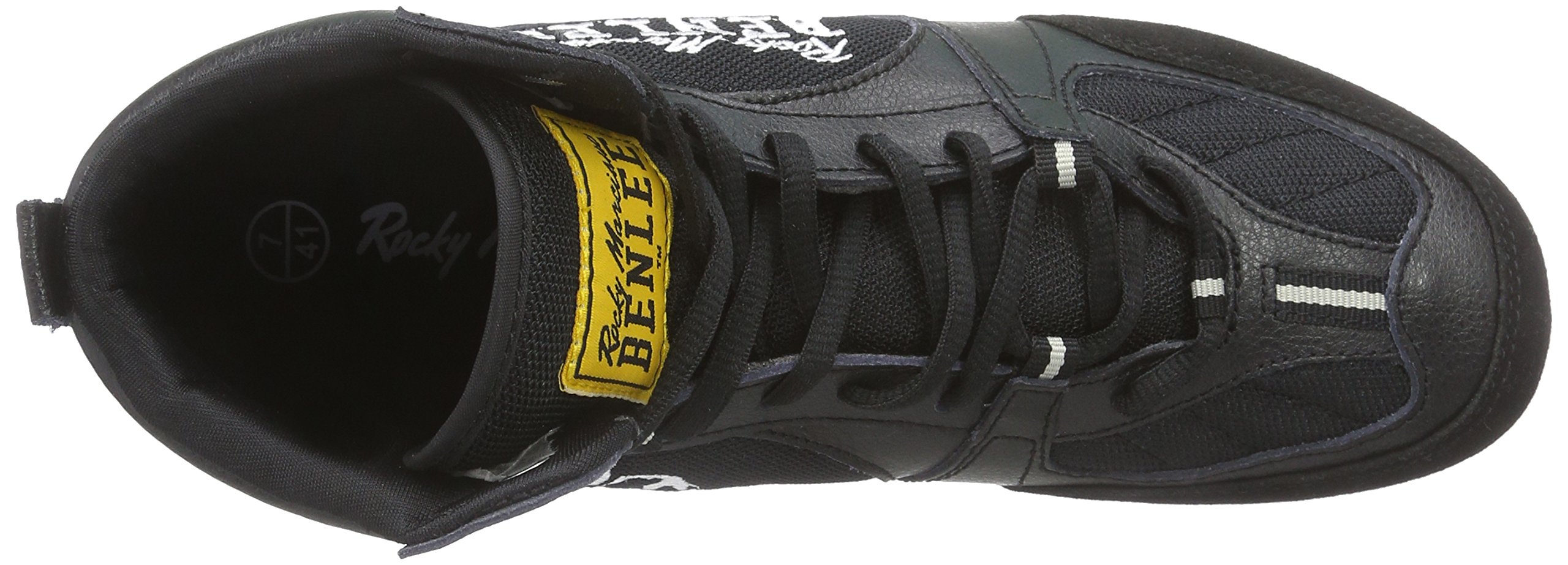 The Rock Men's Boxing Boots - Lightweight & Durable Training Shoes for Boxing, MMA & Fitness - Perfect for Gym Workouts & Sparring Sessions
