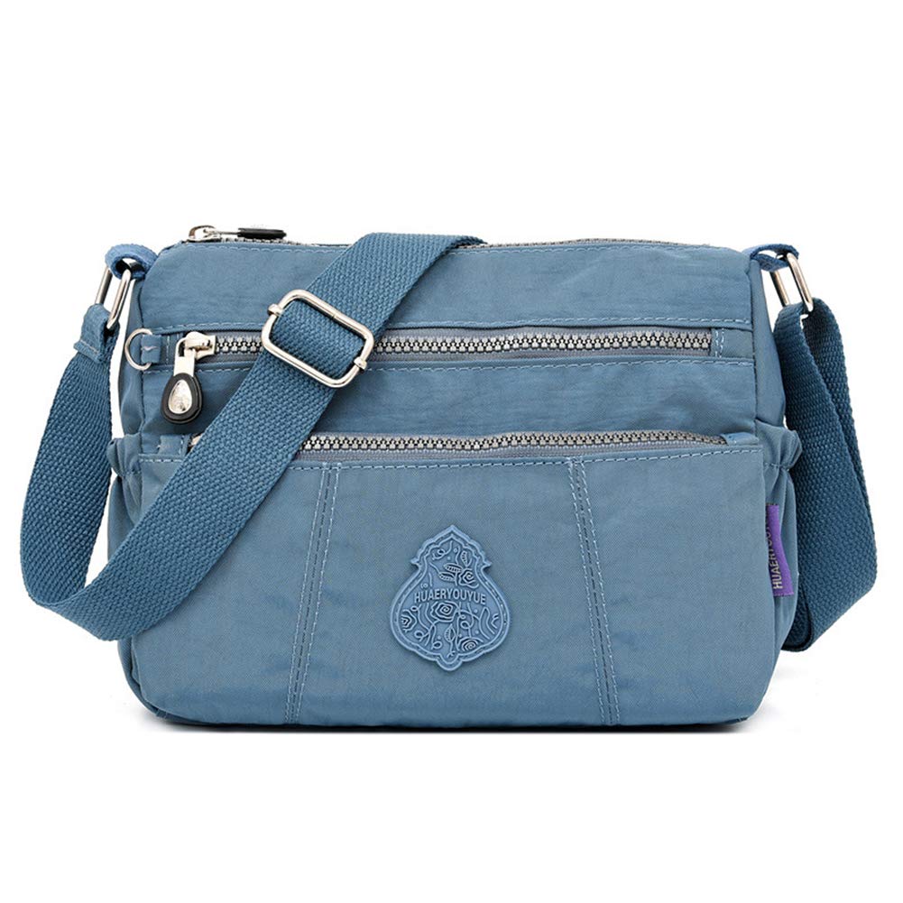 Stylish MINTEGRA Waterproof Shoulder Bag for Women - Lightweight Nylon Crossbody Purse, Perfect for Work, Travel & Everyday Use | Durable Messenger Bag for Commuting, Shopping & Outdoor Activities