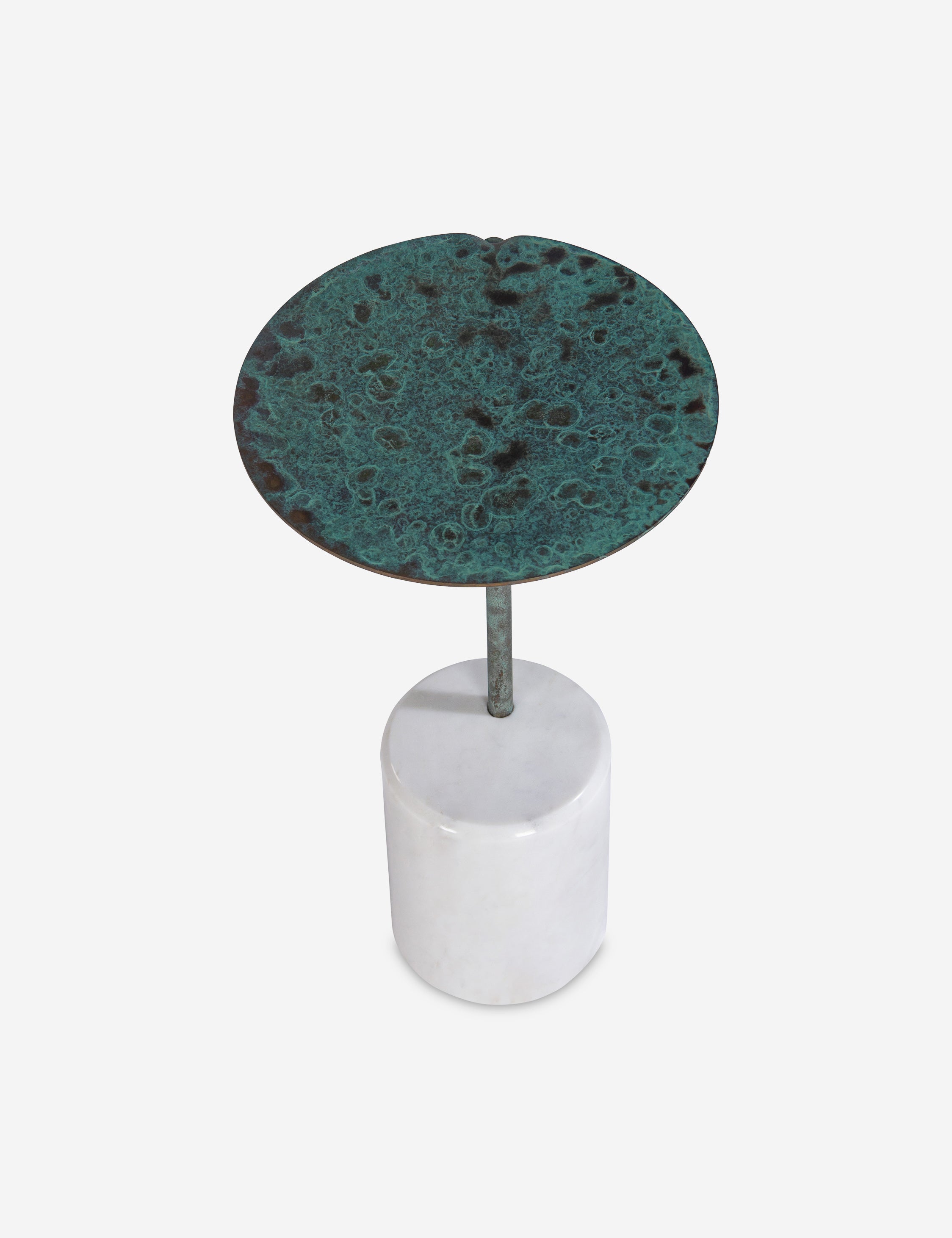 Modern Onda Side Table - Small End Table with Storage Shelf for Living Room, Bedroom, or Office - Perfect for Holding Drinks, Books, and Decor