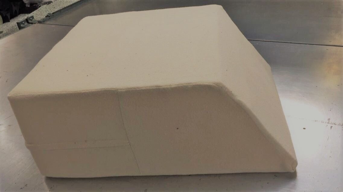 Orthopedic Leg Wedge Pillow with Gel Memory Foam Topper - 26