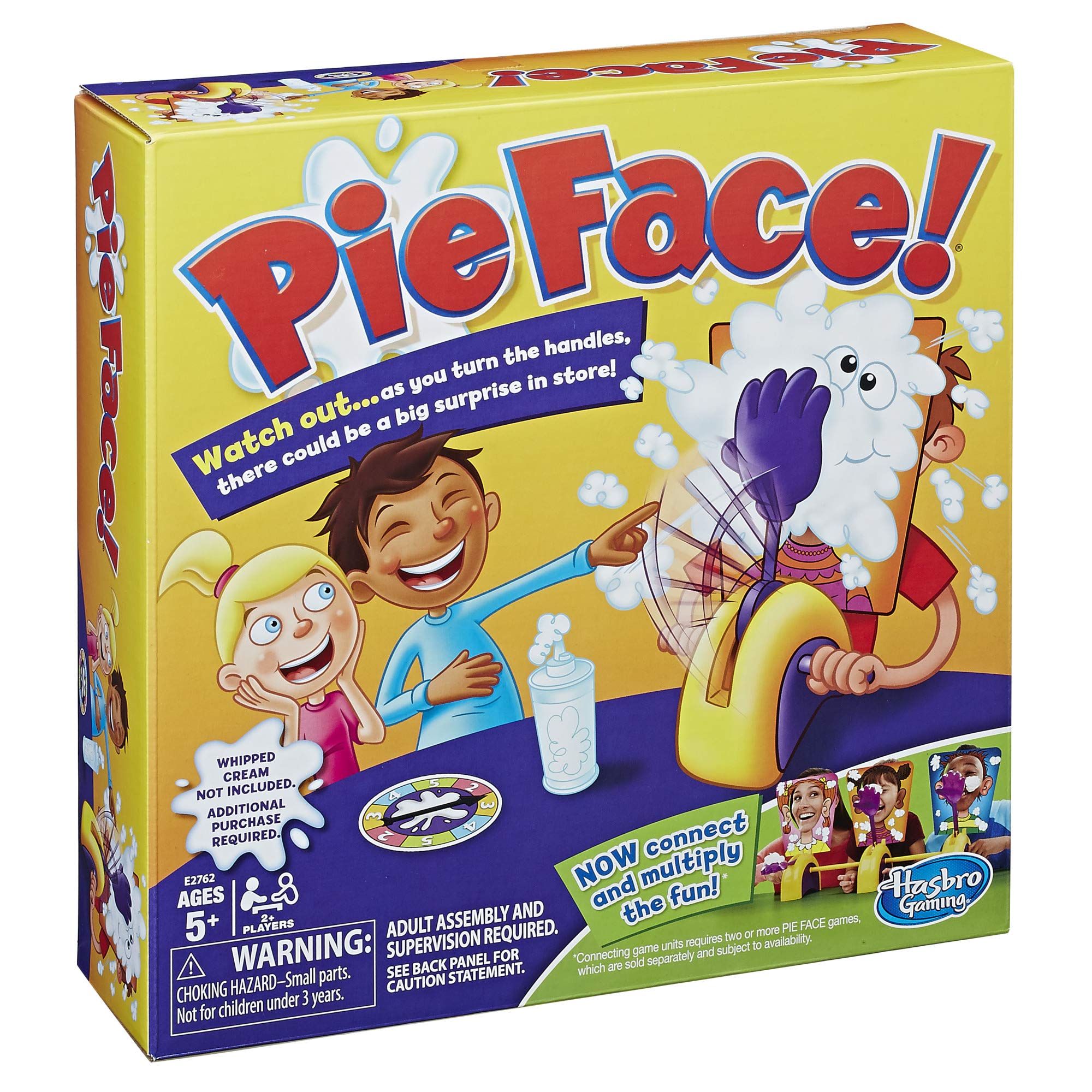 Pie Face Game - Hilarious Family Party Game for Kids & Adults - Perfect for Birthday Parties, Game Nights & Family Gatherings