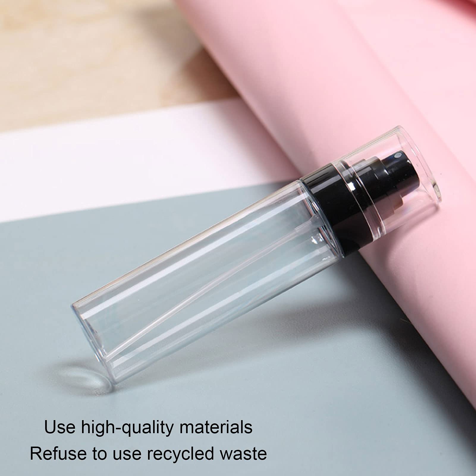 UBERSWEET® Empty Spray Bottles - BPA-Free Refillable Leakproof Travel Bottles for Beauty, Salon & Bathroom Use | Perfect for Haircare, Skincare & Cleaning Solutions