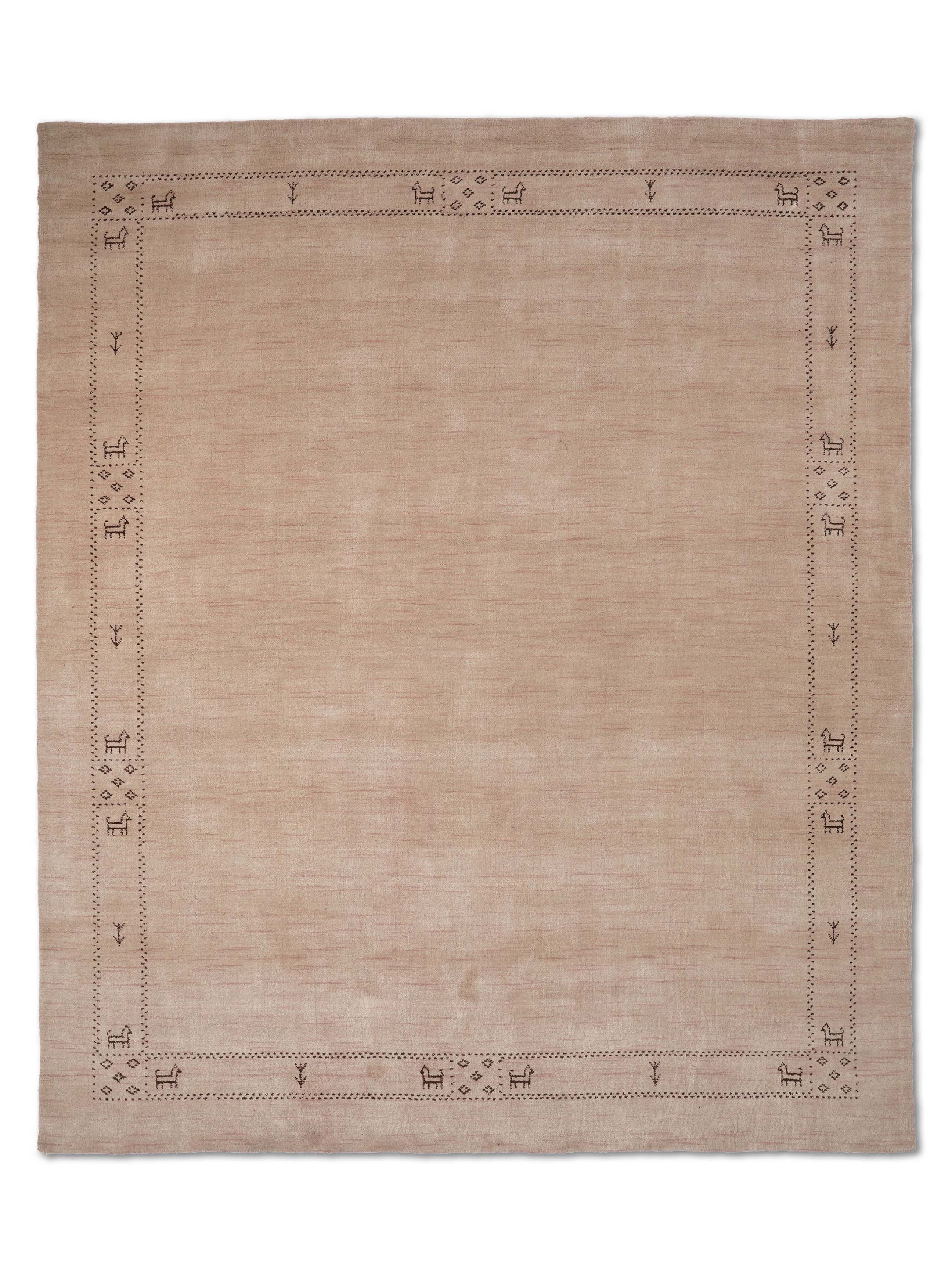 Luxury Homs Hand-Knotted Wool Rug - Soft & Durable Persian Style Area Rug for Living Room, Bedroom, or Office Decor