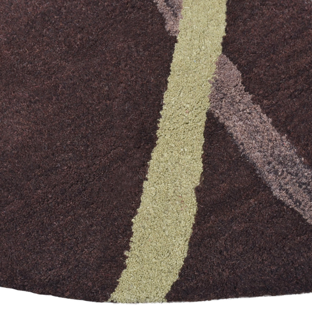 ChicBurst Hand Tufted Wool Area Rug - Soft Modern Boho Rug for Living Room, Bedroom & Nursery - Non-Slip Comfortable Floor Mat for Home Decor