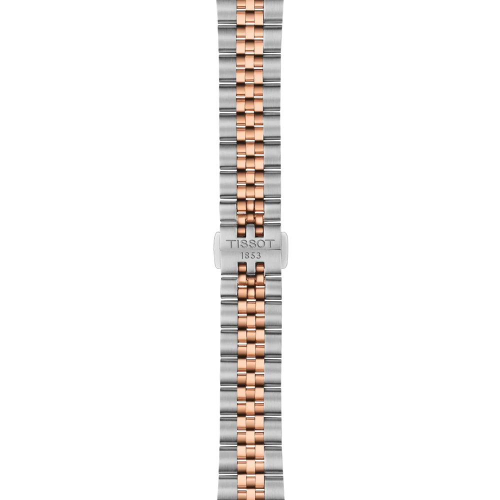 Ballade Quartz 34mm Blue Dial Two-Tone Stainless Steel Bracelet Watch - Perfect for Business, Casual & Formal Occasions