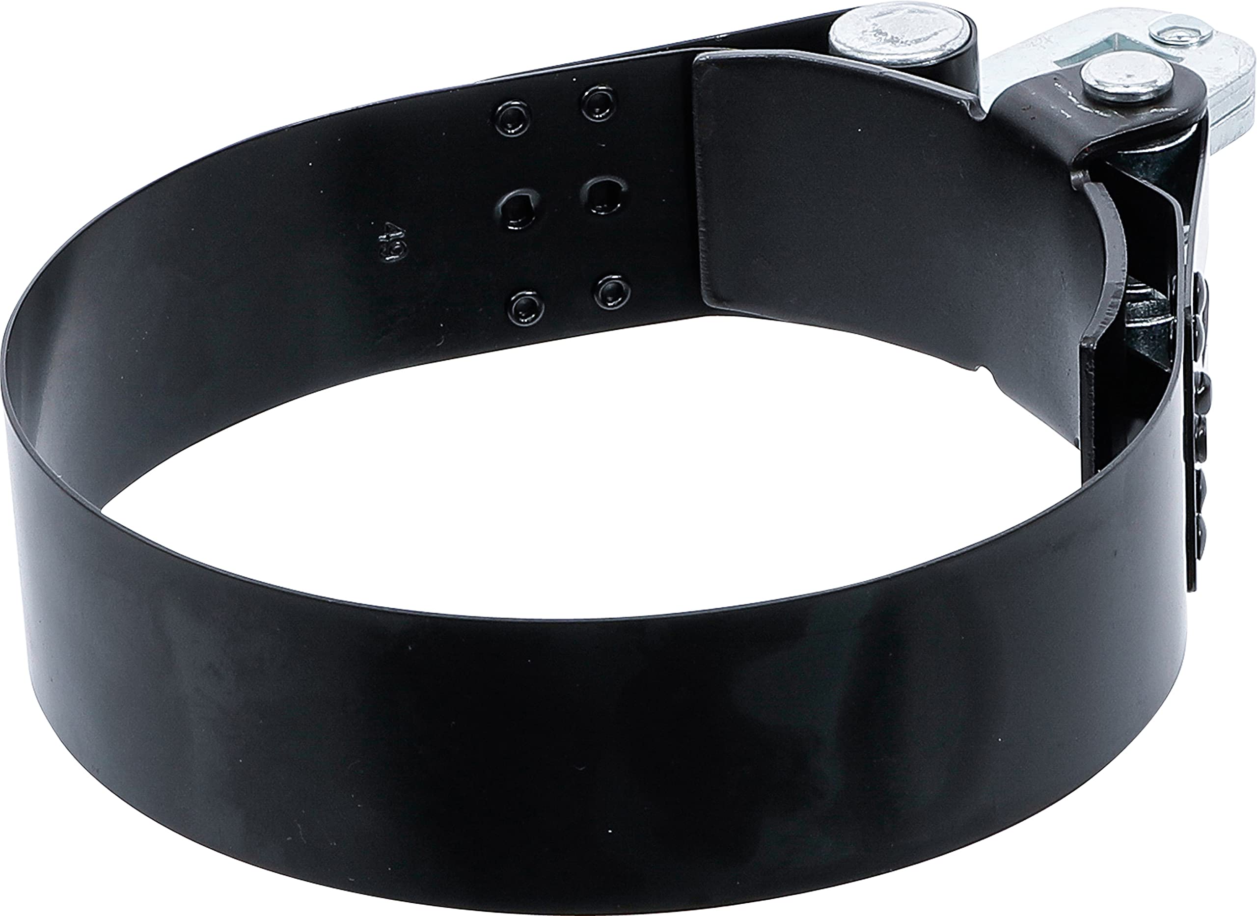 BGS 8793 XL Oil Filter Strap Wrench - 125-145mm Diameter Range for Easy Oil Changes | Perfect for Automotive Maintenance & DIY Car Repairs