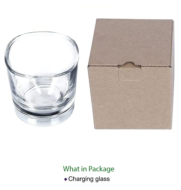Philips Sonicare DiamondClean Toothbrush Replacement Glass Charger Cup - Compatible with HX93XX & HX99XX Series - Perfect for Travel & Home Use