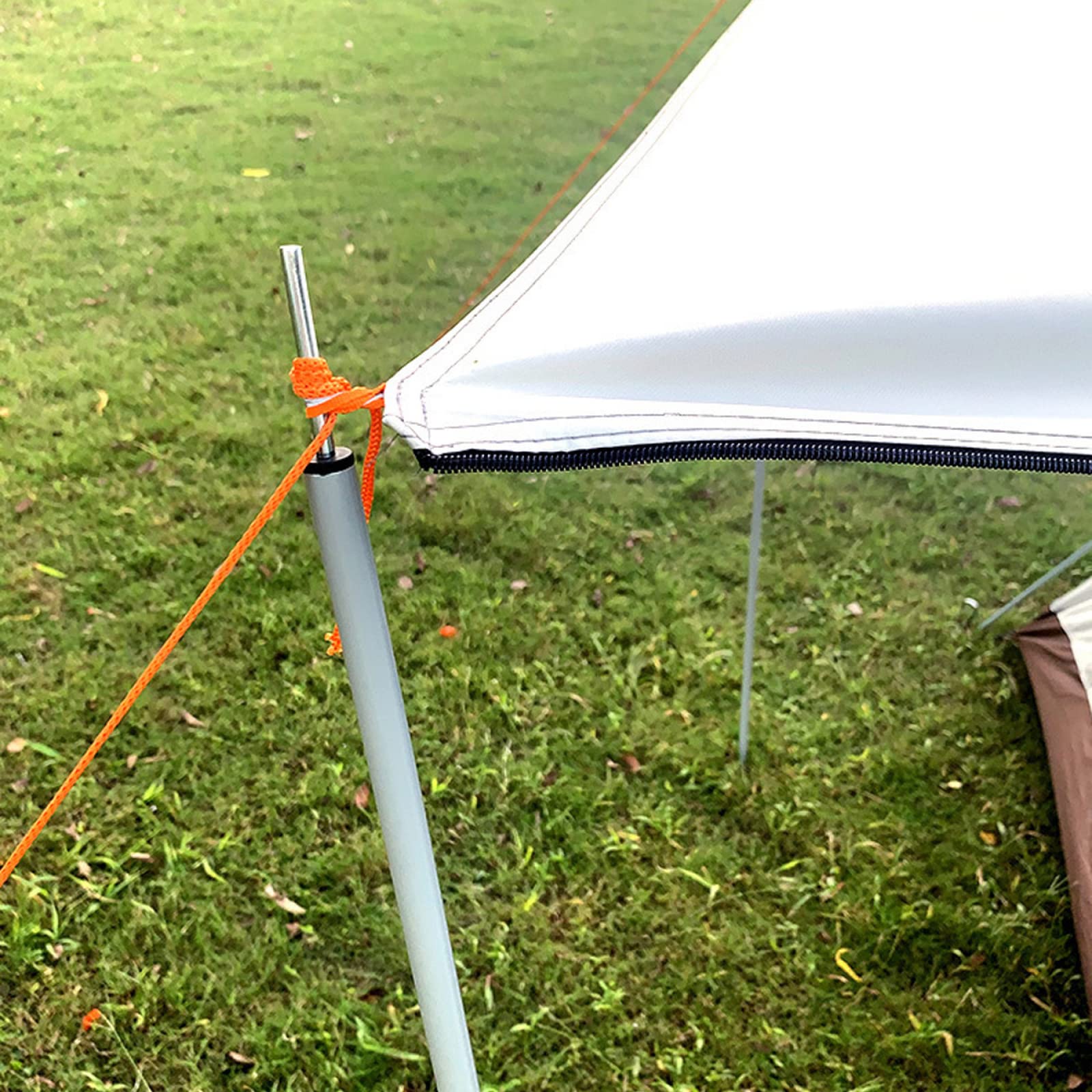 4-Person Tipi Tent for Camping - Insect Proof with Double Doors & 4 Windows - Lightweight & Stable Tunnel Tent for Family Outdoor Adventures - Perfect for Backpacking, Hiking & Beach Trips