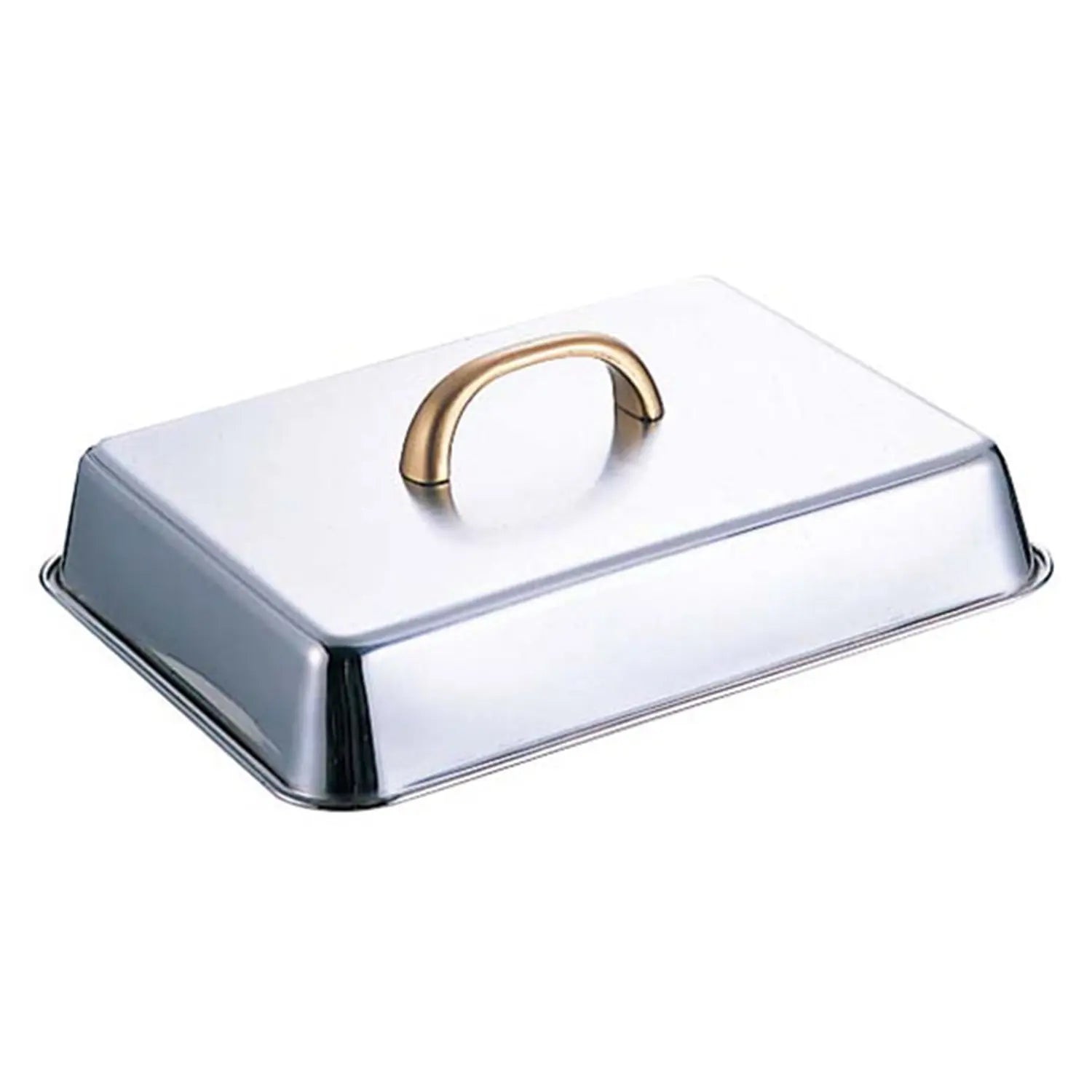 EBM Stainless Steel Rectangular Basting Cover for Roasting, Grilling & Baking - Durable Food Cover for Turkey, Chicken & Meat - Perfect for Oven, Grill & Outdoor Cooking