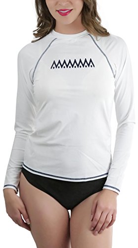 Top Only - White W/ Zigzag Pattern