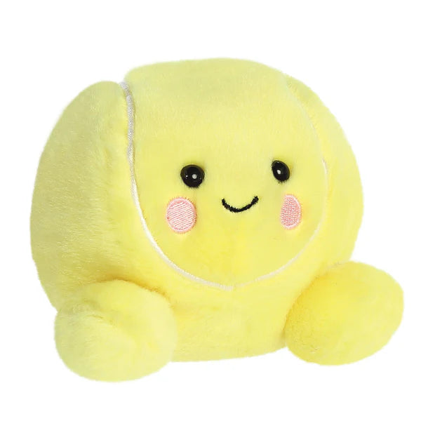 Palm Pals Tennis Ace - Soft & Cute Mini Tennis Ball Stress Relief Toy - Perfect for Office Desk, Car Dashboard & Anxiety Relief