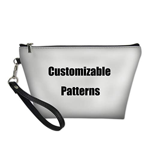 Custom Printed Waterproof Toiletry Bag for Women - Personalized Makeup & Travel Storage Pouch - Ideal for Gym, Beach, and Vacation Trips