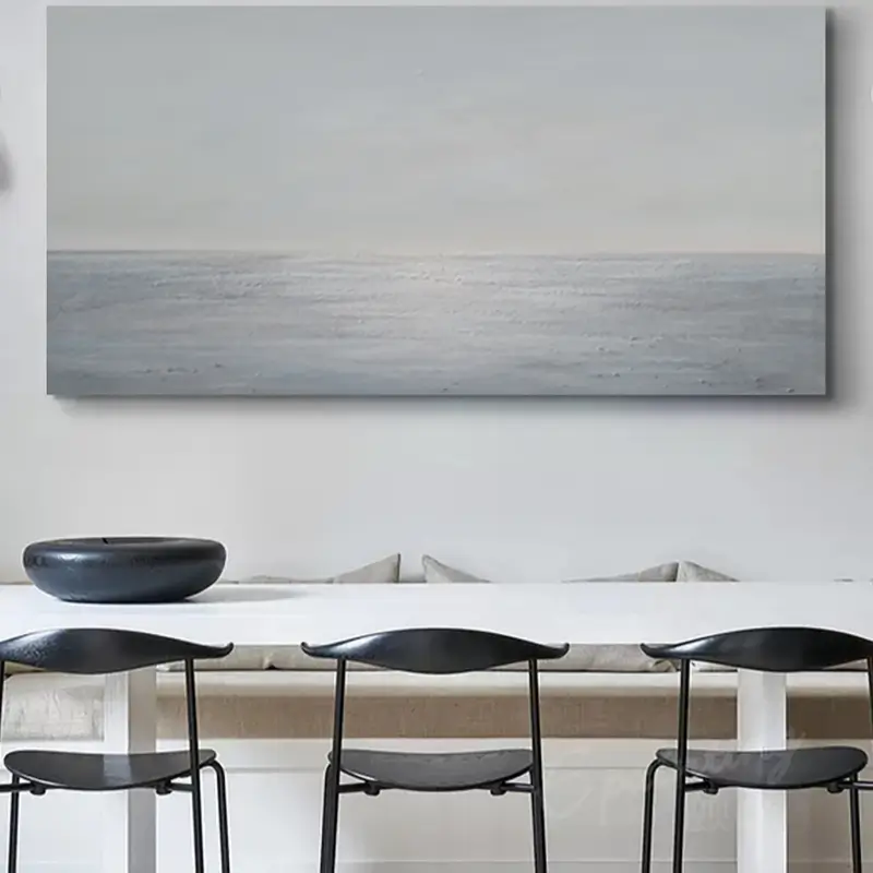 Ocean and Sky Painting #OS 010 - Stunning Seascape Wall Art for Home & Office Decor - Perfect for Living Room, Bedroom or Beach House