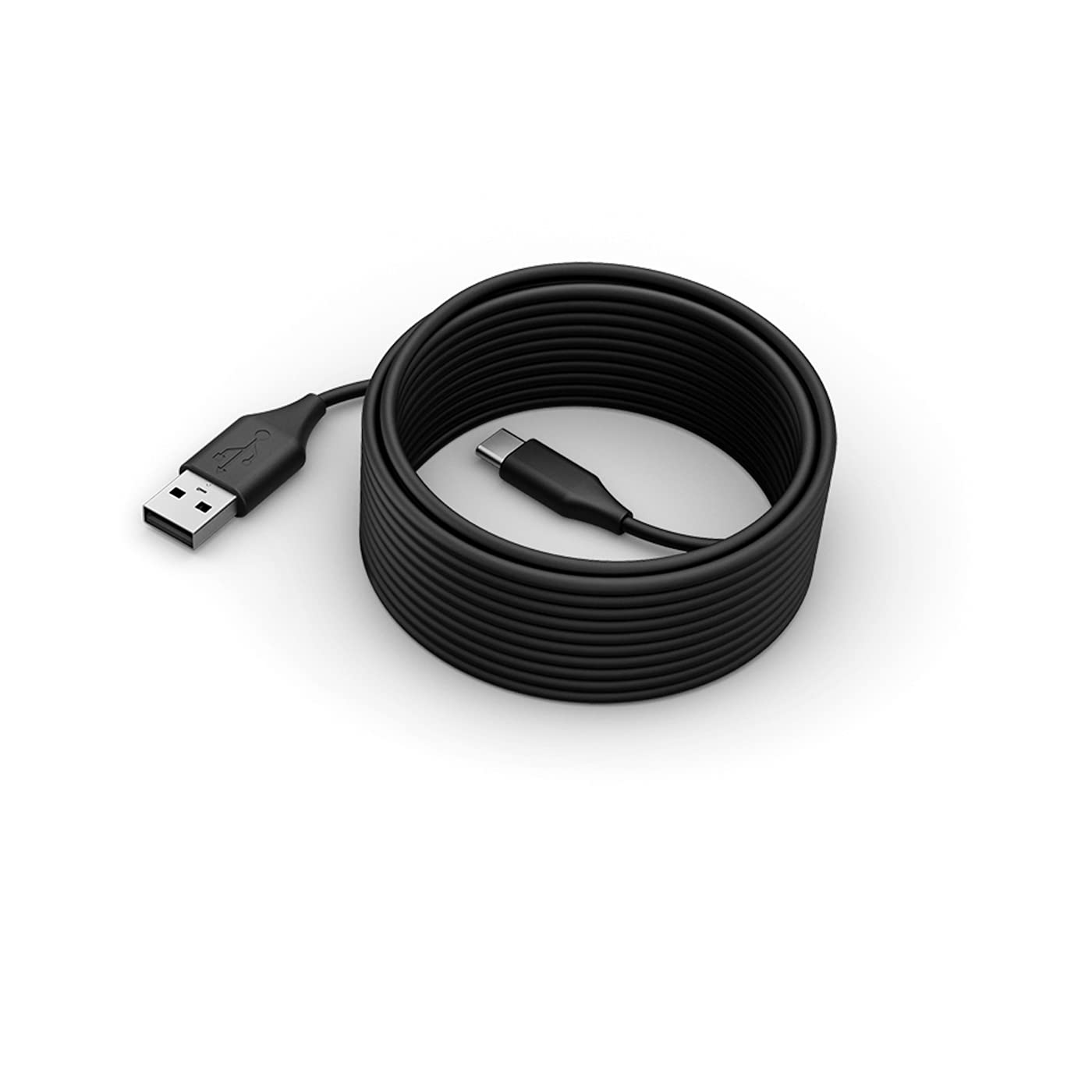 Jabra PanaCast 50 USB C to USB A Cable 5m (16.4ft) - High-Speed USB 2.0 Cable for Video Conferencing | Connect PanaCast 50 Video Bar to PC/Mac/Laptop | Plug & Play | Ideal for Home Office, Remote Work & Conference Rooms
