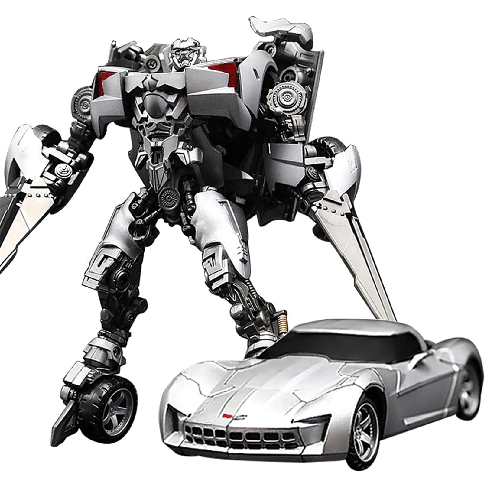 JINSP Transformers Toys - KO Deformation King Kong Alloy Robot Supercar Autobot Convertible Action Figure | Durable Collectible Toy for Kids Age 6+ | Perfect Birthday Gift for Boys & Girls | Great for Playtime, Collection Display and Role-Playing Games