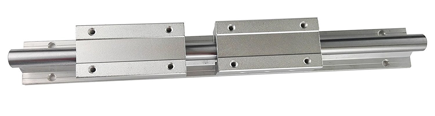 TEN-HIGH SBR20 1700mm Linear Guide Rail with 2 SBR20LUU Blocks - High Precision Linear Motion Slide Rails for CNC Machines, 3D Printers, Laser Cutters & Industrial Automation Equipment