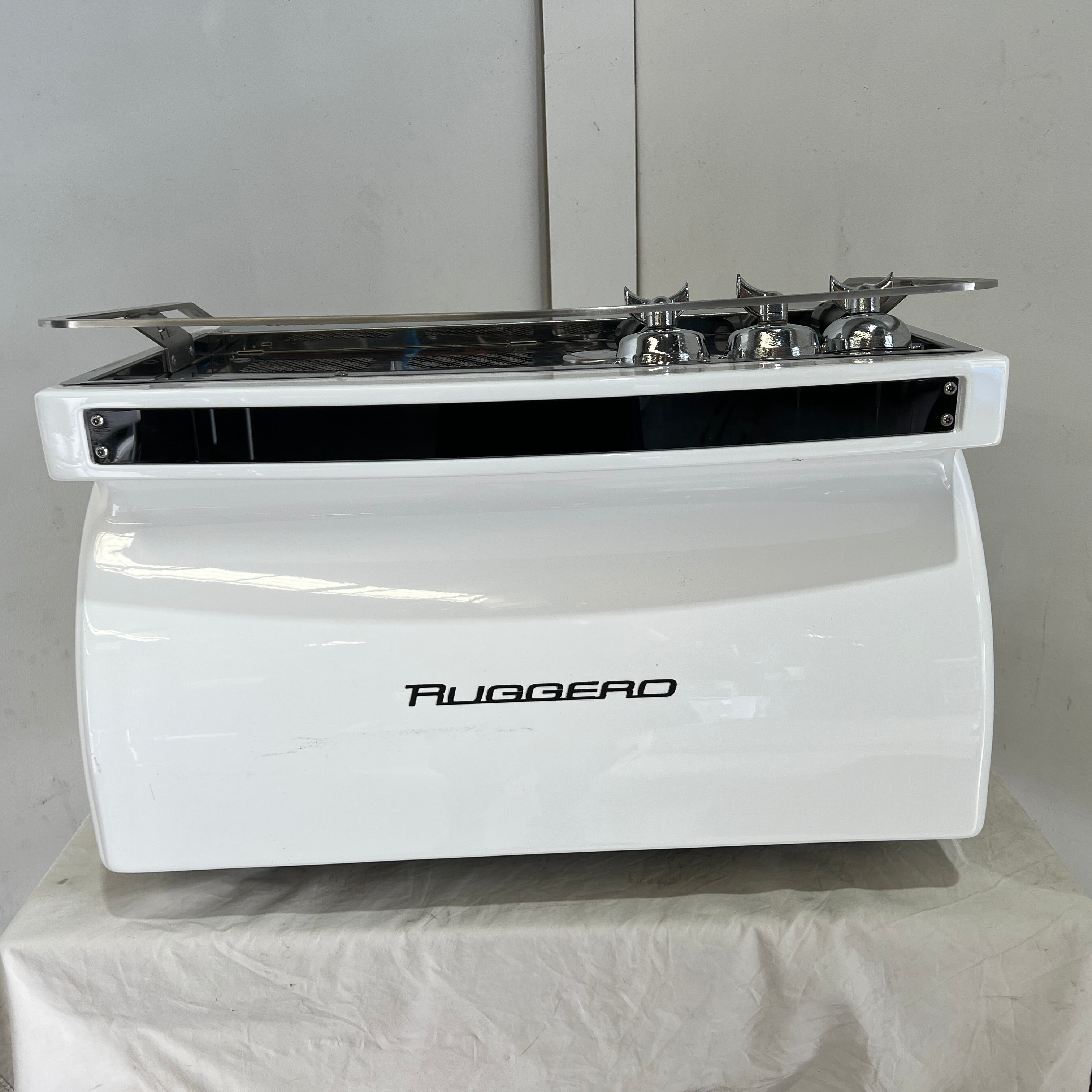 Expobar Ruggero MA C 2GR 2 Group Volumetric Commercial Coffee Machine for Cafes & Restaurants - Professional Espresso Maker with Precise Dosing (Model 827559) | Perfect for High-Volume Coffee Shops, Offices & Catering Services