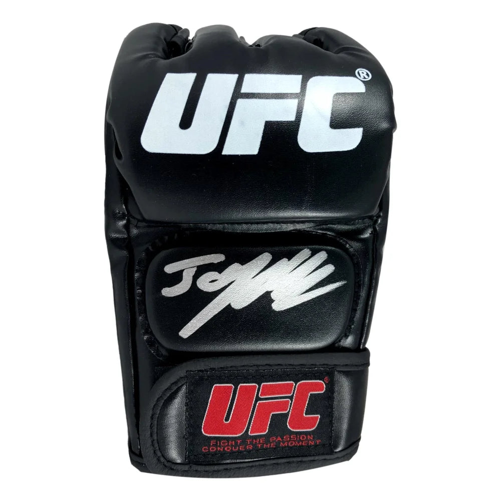 Authentic Jorge Masvidal Signed UFC Gloves with JSA COA - Gamebred MMA Collectible for Fans & Memorabilia - Perfect for Display, Gifts & Sports Collections