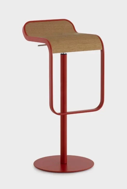 Outdoor LEM Stool ES81 by Lapalma - Modern Patio Furniture, Lightweight Aluminum Stool for Garden, Poolside & Outdoor Dining - Perfect for Backyard, Terrace & Camping