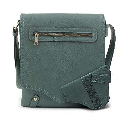 Front Zip -Turquoise