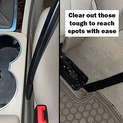 Premium Car Detailing Vacuum Kit with Dryer Lint Cleaner, Vent Brush & 24