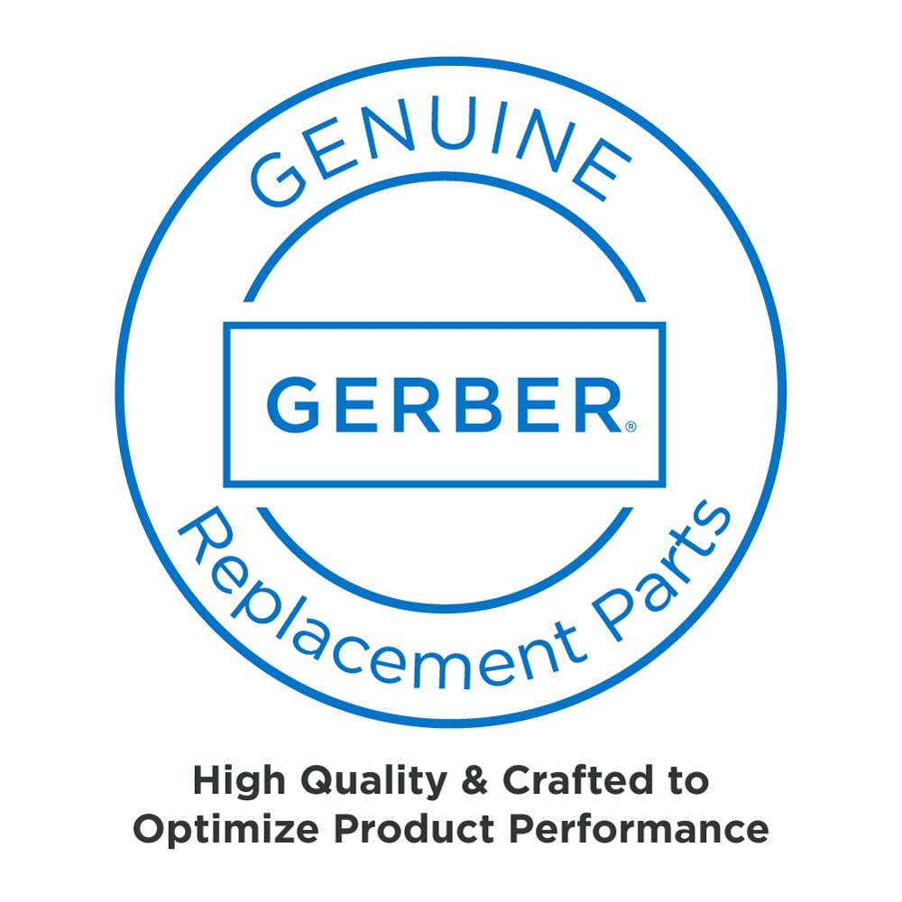 Gerber Plumbing Pull Down Spray Head with Check Valve - Durable Kitchen Faucet Sprayer for Easy Dishwashing & Cleaning | Perfect for Home & Commercial Use