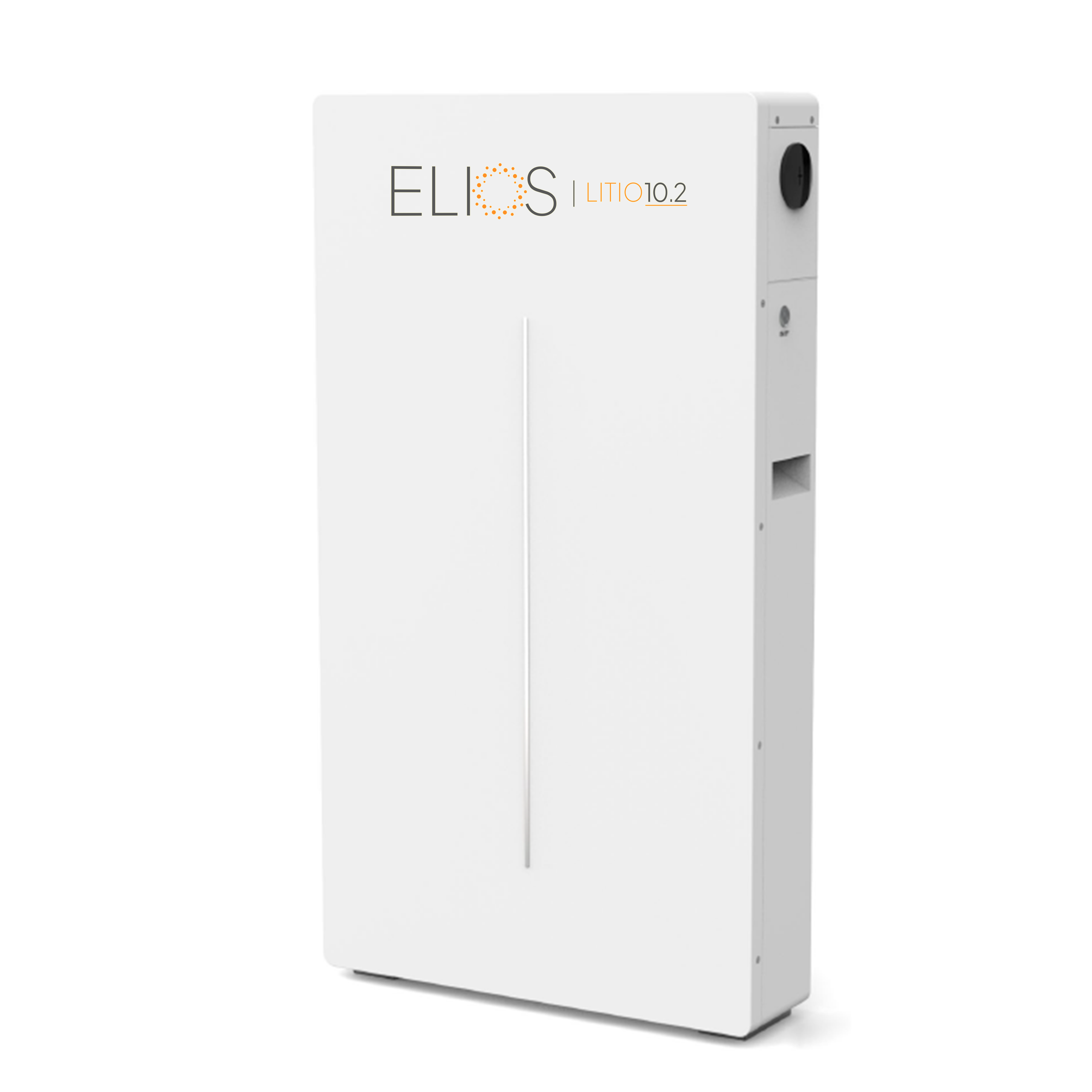 Elios Litio10.2 10.24KWh 51.2V Wall Mount Lithium Battery with WiFi - UL Approved IP65 for Solar Energy Storage & Home Backup Power