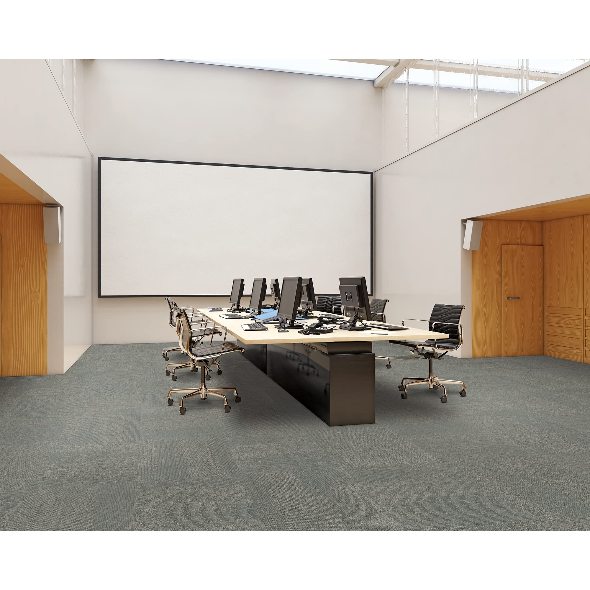 Mohawk Elite 24x24 Inch Berber Loop Pile Carpet Tiles - 0.1