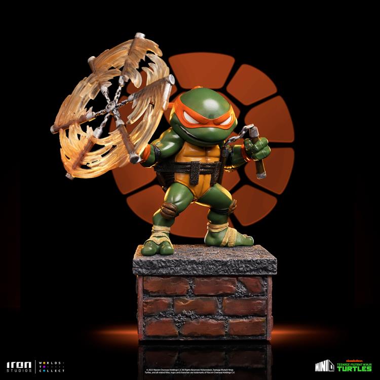 Teenage Mutant Ninja Turtles Michelangelo Action Figure - SDCC 2023 PX Previews Exclusive Collectible Toy for TMNT Fans | Perfect for Display, Gifts & Comic Conventions