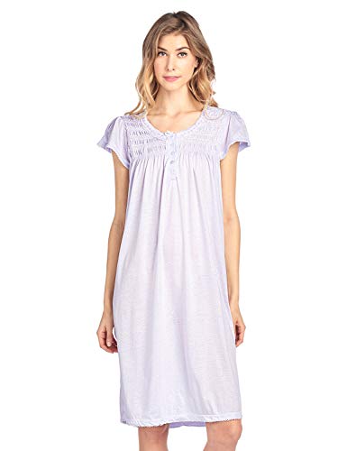 Purple Smocked