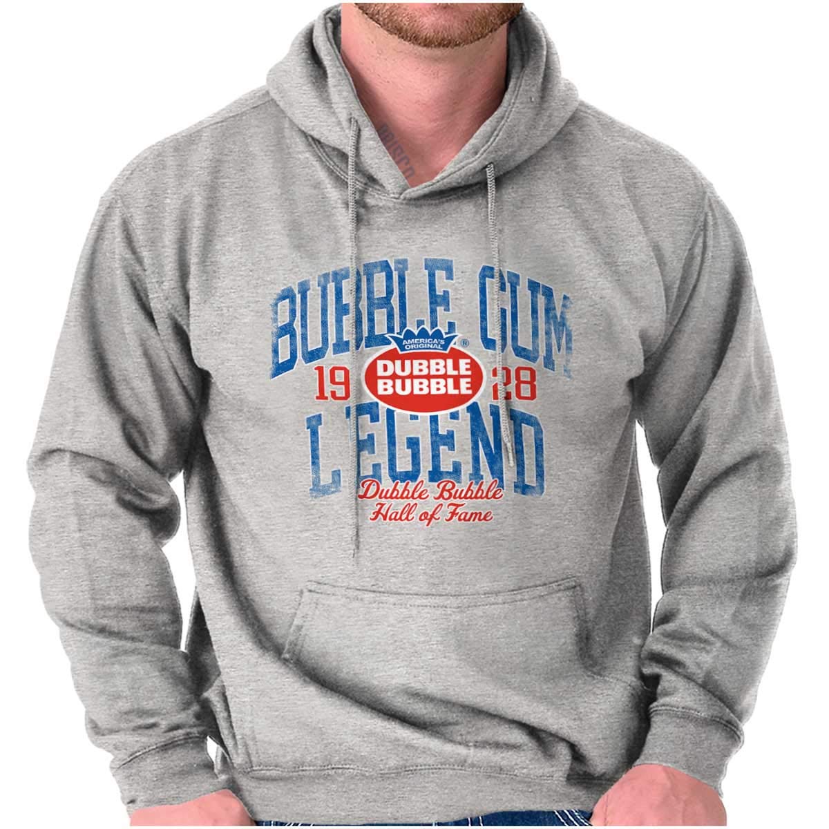 **Dubble Bubble Vintage Logo Hoodie Sweatshirt for Men & Women - Retro Bubble Gum Inspired Casual Wear - Perfect for Streetwear, Lounge & Nostalgic Fashion**