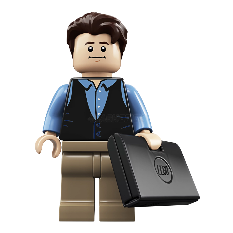 LEGO Minifigure Chandler Bing from FRIENDS TV Show - Collectible Toy for Fans, Gift for Friends Lovers - Perfect for Display, Play, and TV Show Themed Parties