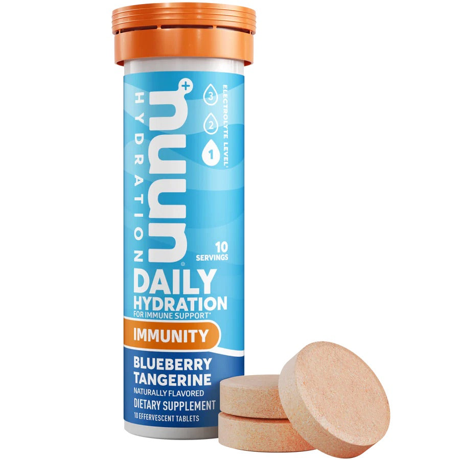 Nuun Immunity Immune Support Tablets - Vitamin C, Zinc & Electrolytes for Immune Boosting - Perfect for Travel, Workouts & Daily Wellness