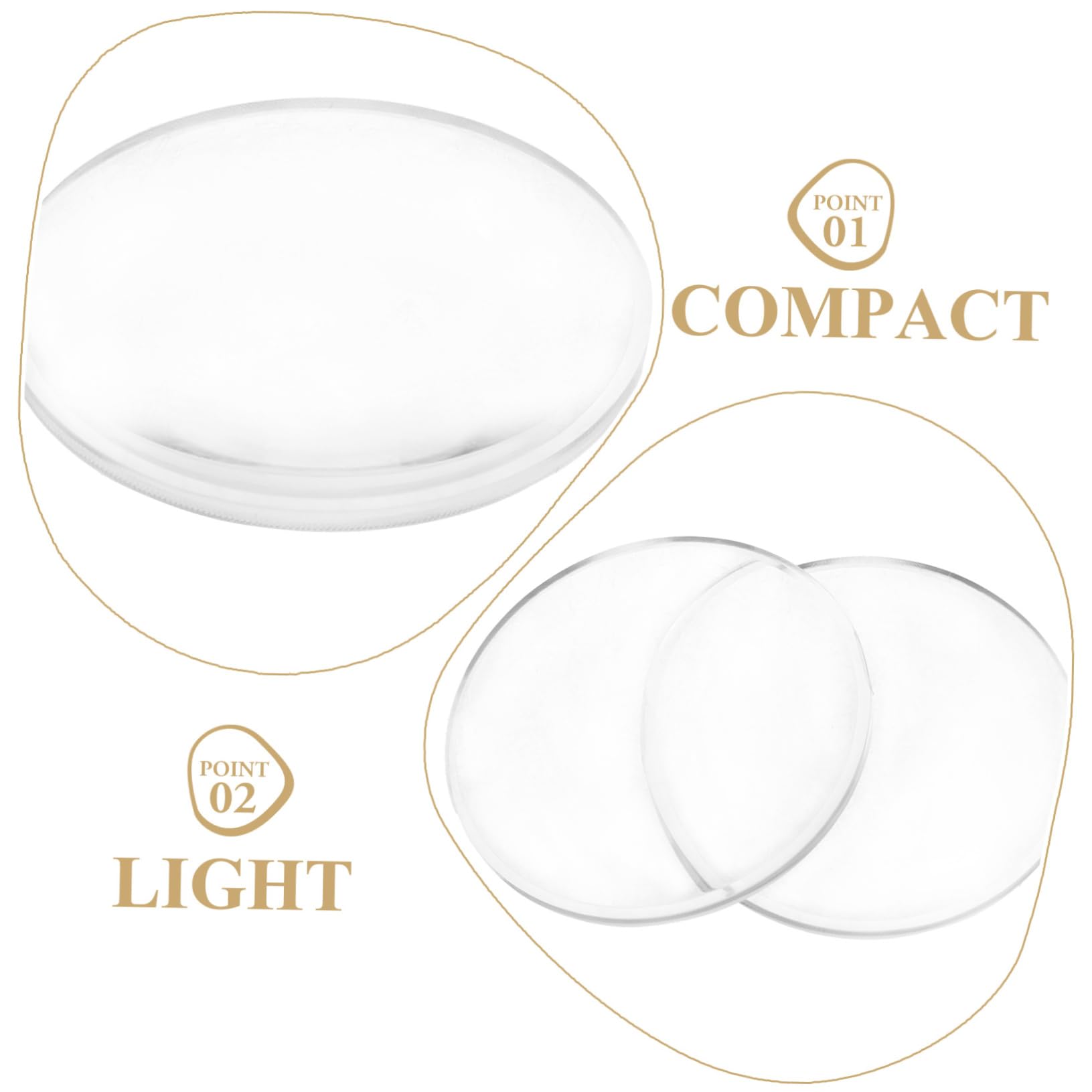 Beavorty 40-Pack Anti-Blue Light VR Headset Lenses - Anti-Dizziness Glasses for Virtual Reality Headsets, Clear Acrylic Replacement Lenses for VR Goggles & Accessories - Perfect for Gaming, Movies & VR Experiences
