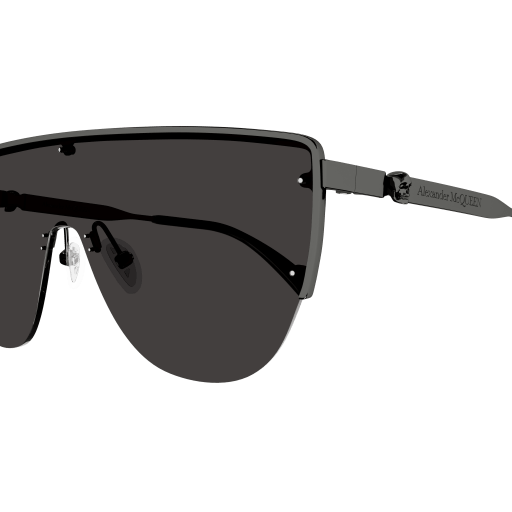 Alexander McQueen AM0457S 001 Sunglasses - Luxury Designer Shades for Women & Men | Perfect for Outdoor Activities, Beach, and Fashion Statements