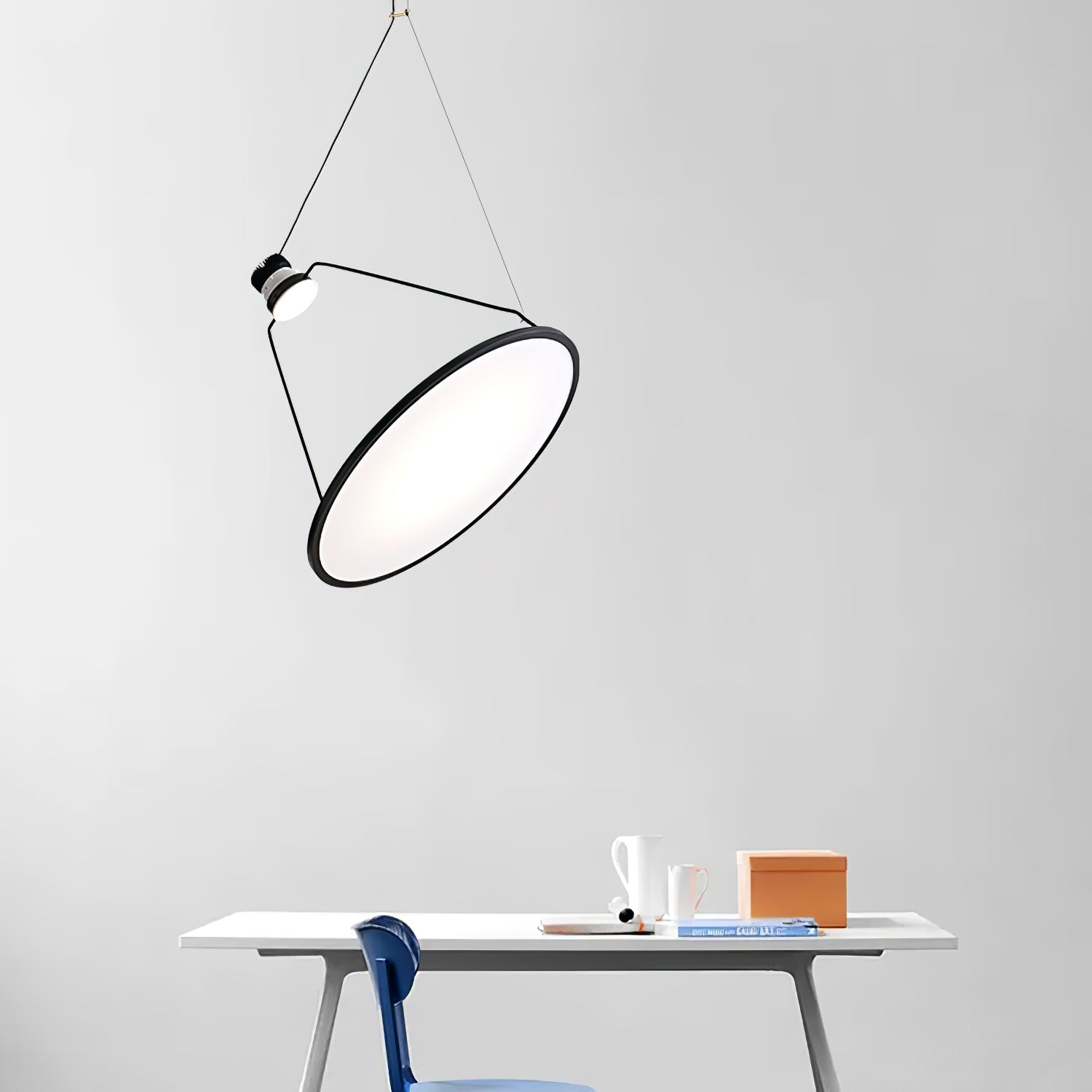 Amisol Modern Pendant Lamp - Stylish Hanging Light Fixture for Kitchen Island, Dining Room, Living Room & Bedroom Decor