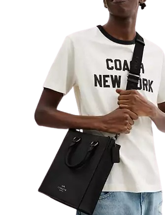 Coach Dylan Tote Bag for Women | Genuine Leather Handbag with Shoulder Strap | Perfect for Work, Travel & Everyday Use