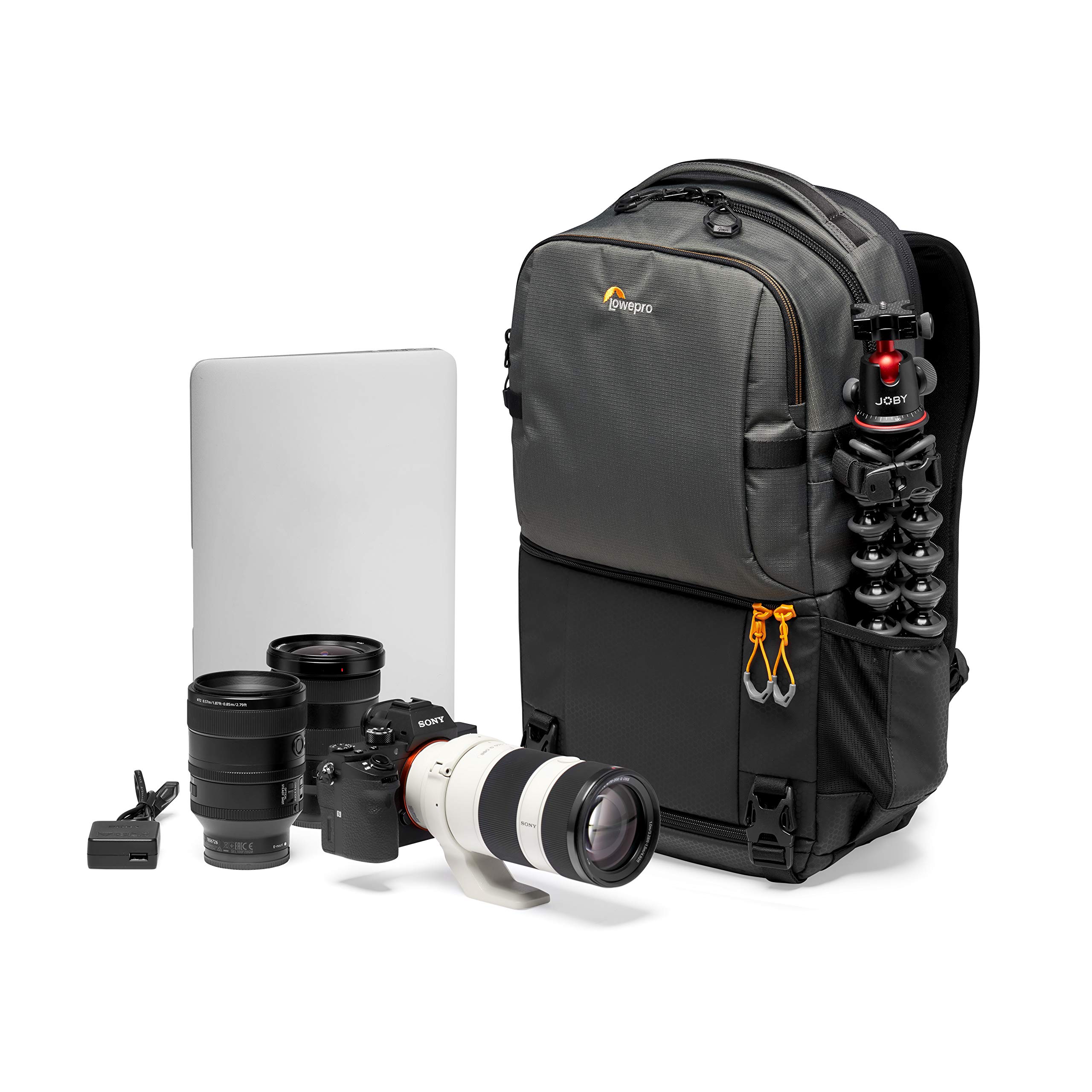 Lowepro Fastpack BP 250 AW III DSLR Camera Backpack - Waterproof DSLR Bag for Nikon D850, Mirrorless Cameras with Quick Access & 13