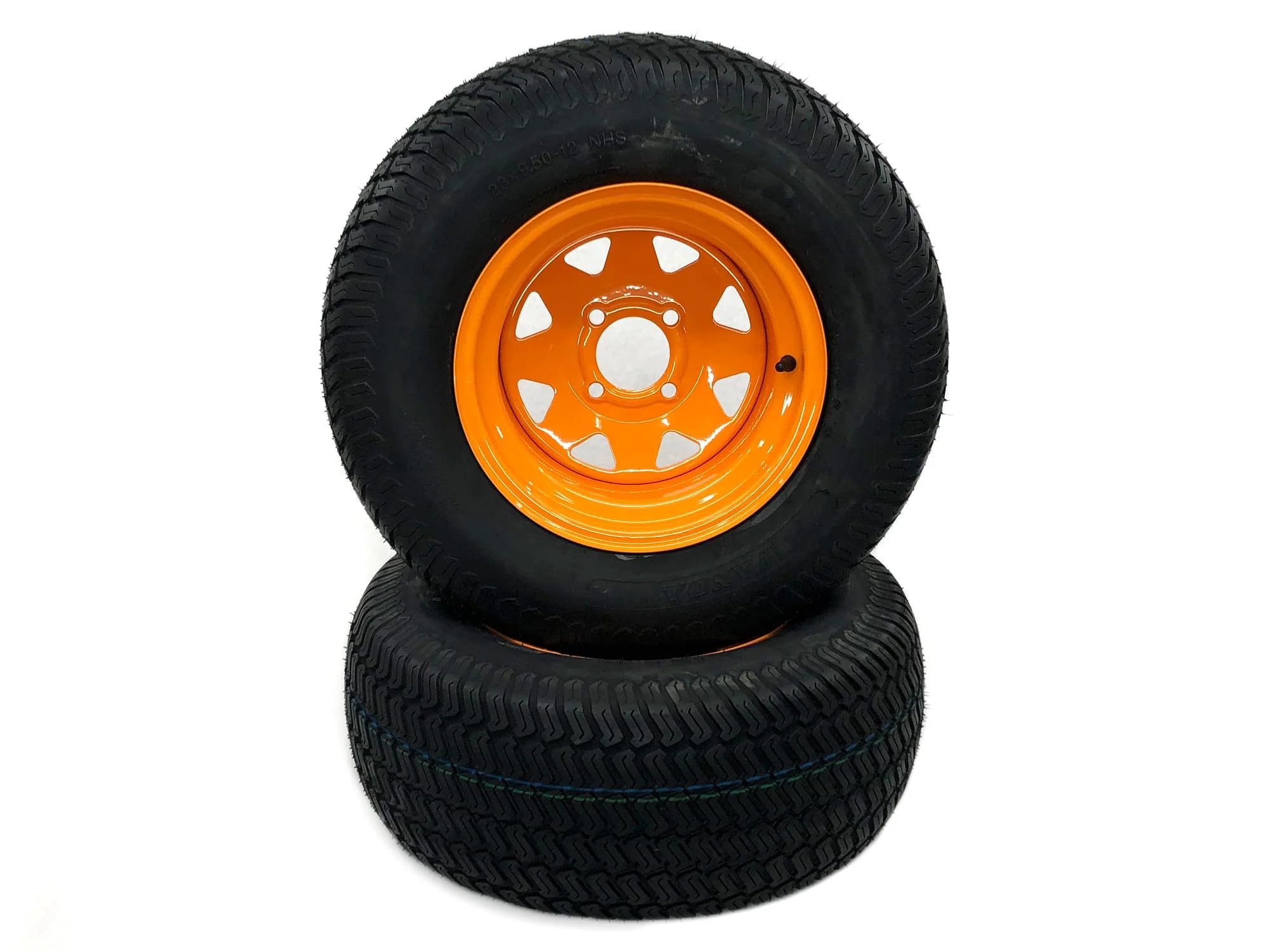 2 Pack 23x10.50-12 Turf Tire Assemblies for Scag Turf Tiger 52