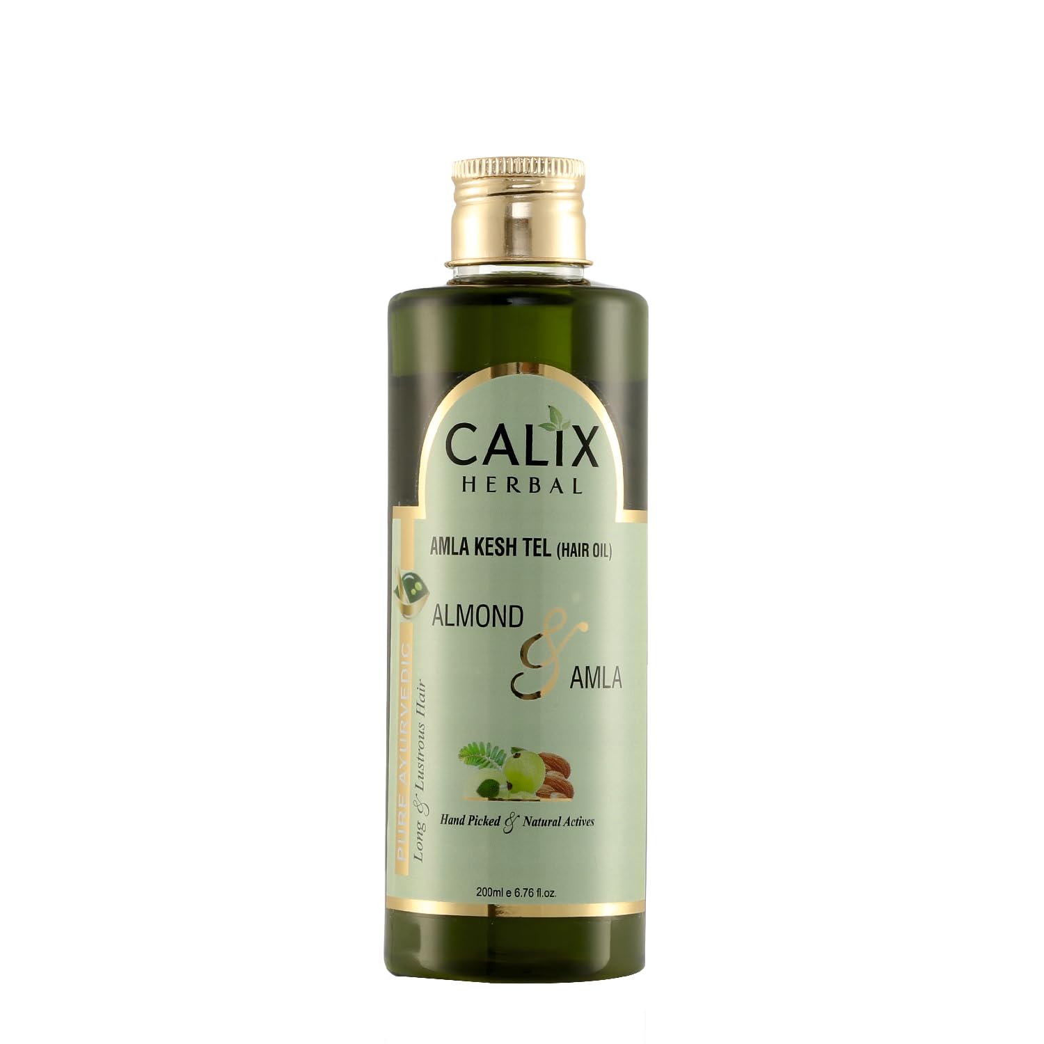 Organic Ayurvedic Amla Kesh Tel Hair Oil - Prevent Hair Loss, Stimulate Growth & Nourish Dry Hair for Men & Women | 200ml | Natural Herbal Treatment for Stronger, Healthier Hair at Home