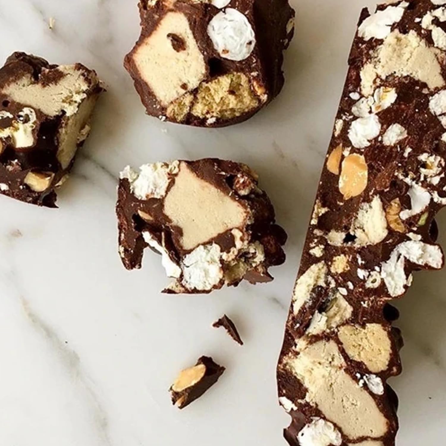 Seed + Mill Pistachio Halva - Vegan, Kosher, Gluten-Free Sesame Candy | Soft Fudge-Like Middle Eastern Dessert | Perfect for Snacking, Gifts & Healthy Treats | 8 oz Pack