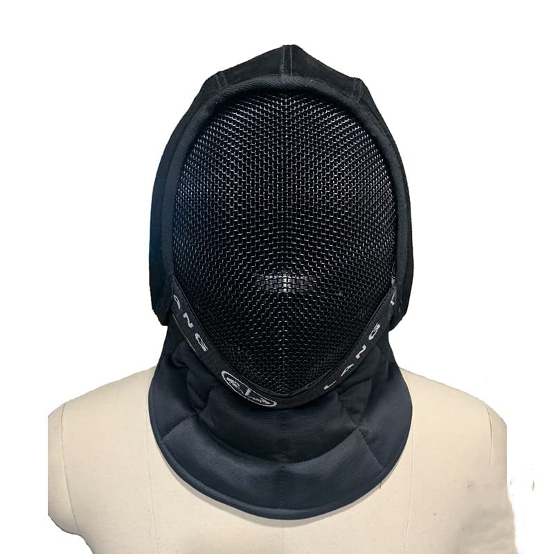 ASAki HEMA Fencing Mask Cover with Back Plate - Protective Overlay for HEMA Training & Sparring (Mask Not Included) | Durable Gear for Historical European Martial Arts Practice, Tournaments & LARP Battles