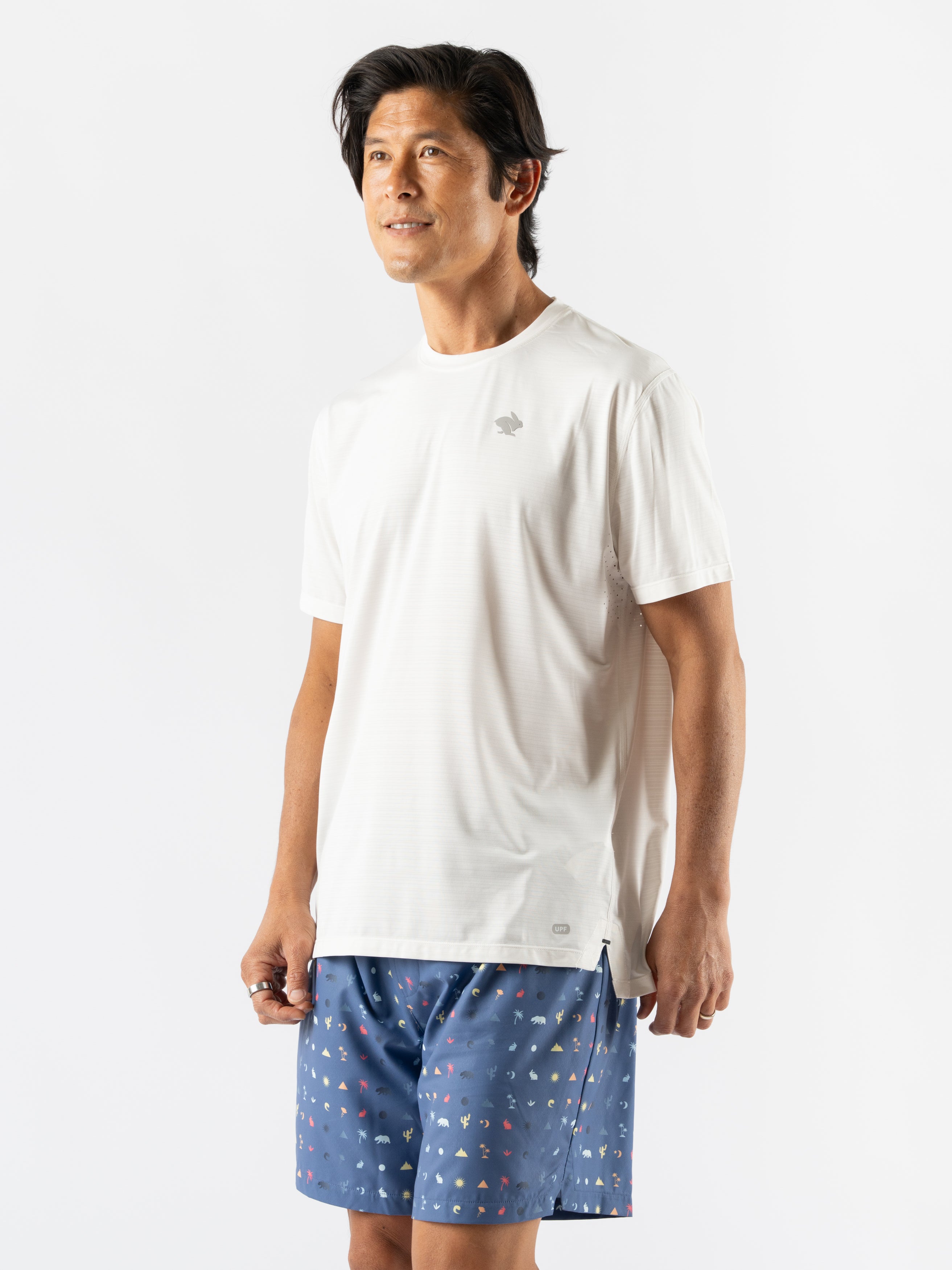 UPF 50+ Sun Protection Men's Short Sleeve T-Shirt - Lightweight, Quick-Dry & Breathable for Outdoor Activities, Hiking & Travel