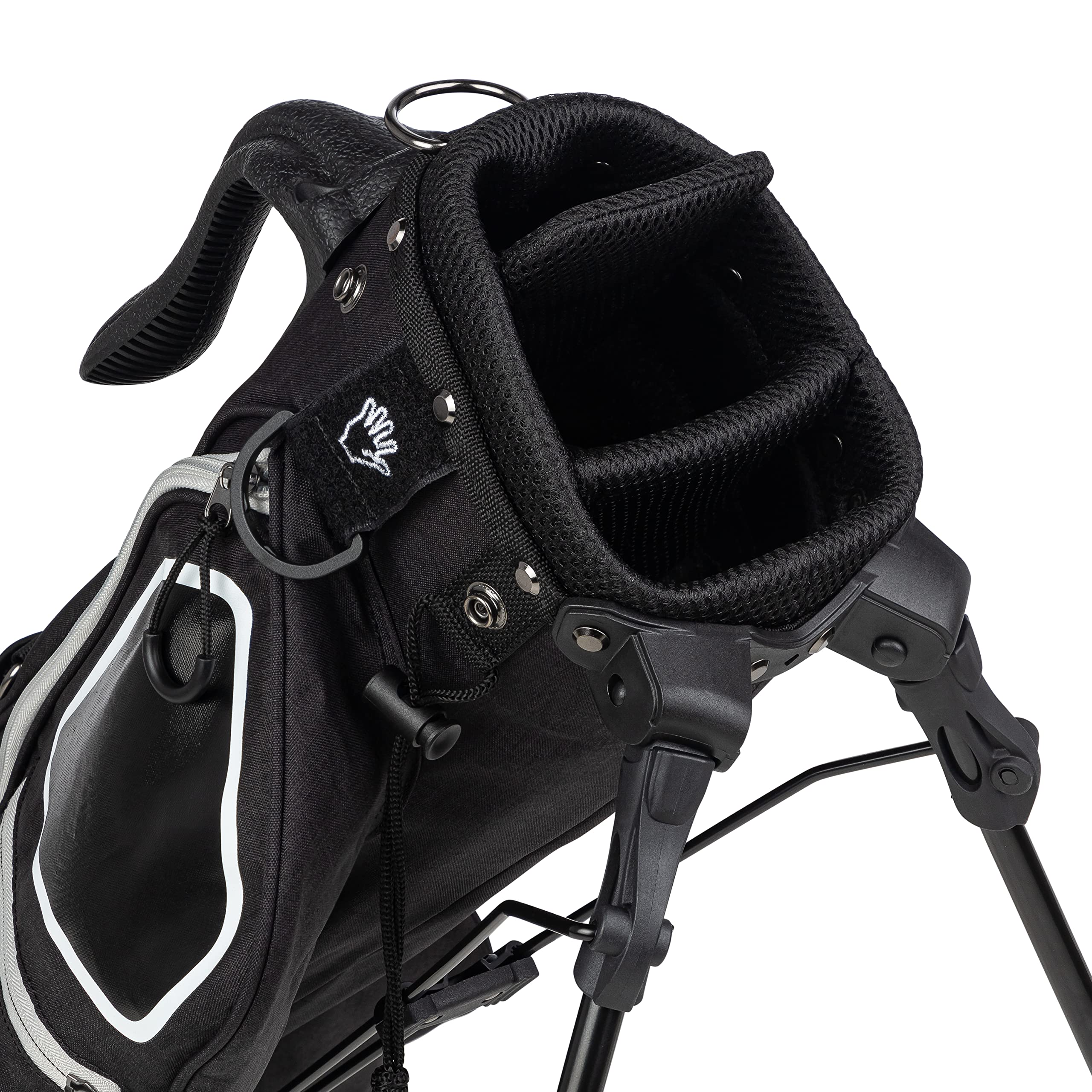 Founders Club Lightweight Sunday Golf Bag with Dual Strap & Stand - Easy Carry for Pitch & Putt, Driving Range & Par 3 Courses | Perfect for Casual Golfers & Practice Sessions