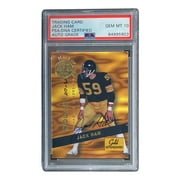 Jack Ham Autographed 1994 Gold Standard #HOF10 Rookie Trading Card - PSA/DNA Certified Gem Mint 10 - Perfect for NFL Memorabilia Collectors & Pittsburgh Steelers Fans Display