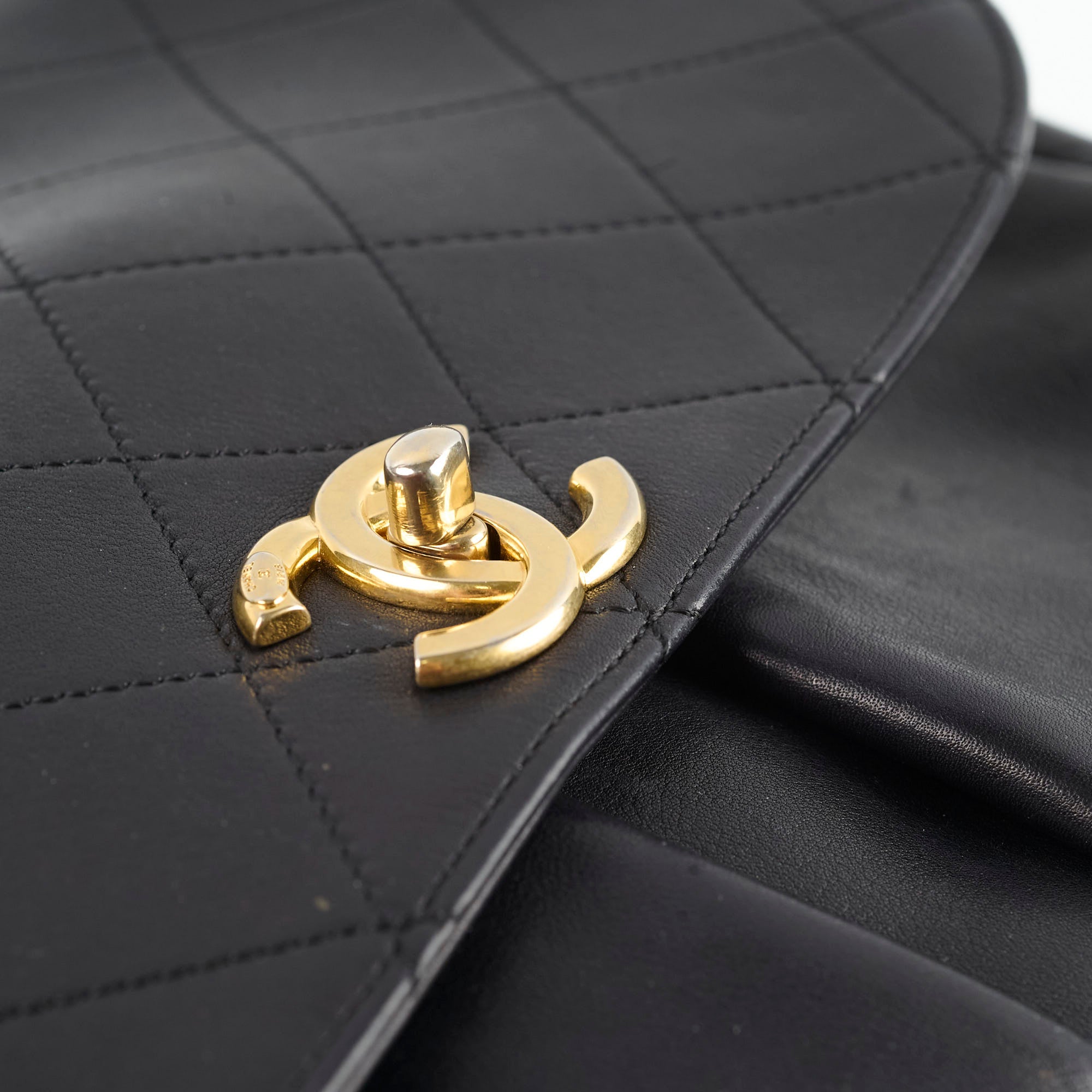 Chanel Paris in Rome Stitched Messenger Bag - Black Crossbody Purse for Women | Perfect for Work, Travel & Everyday Use
