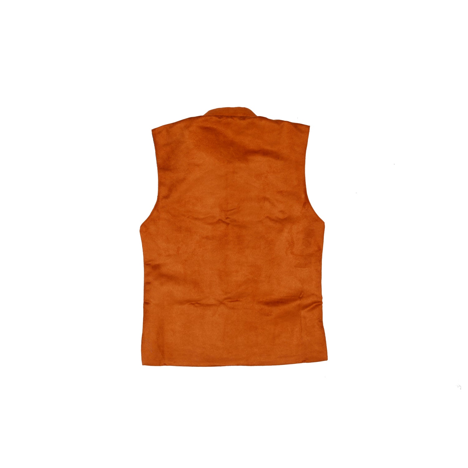Stylish Brown Suede Modi Jacket with Black Shirt - Perfect for Casual Outings & Fall Layering