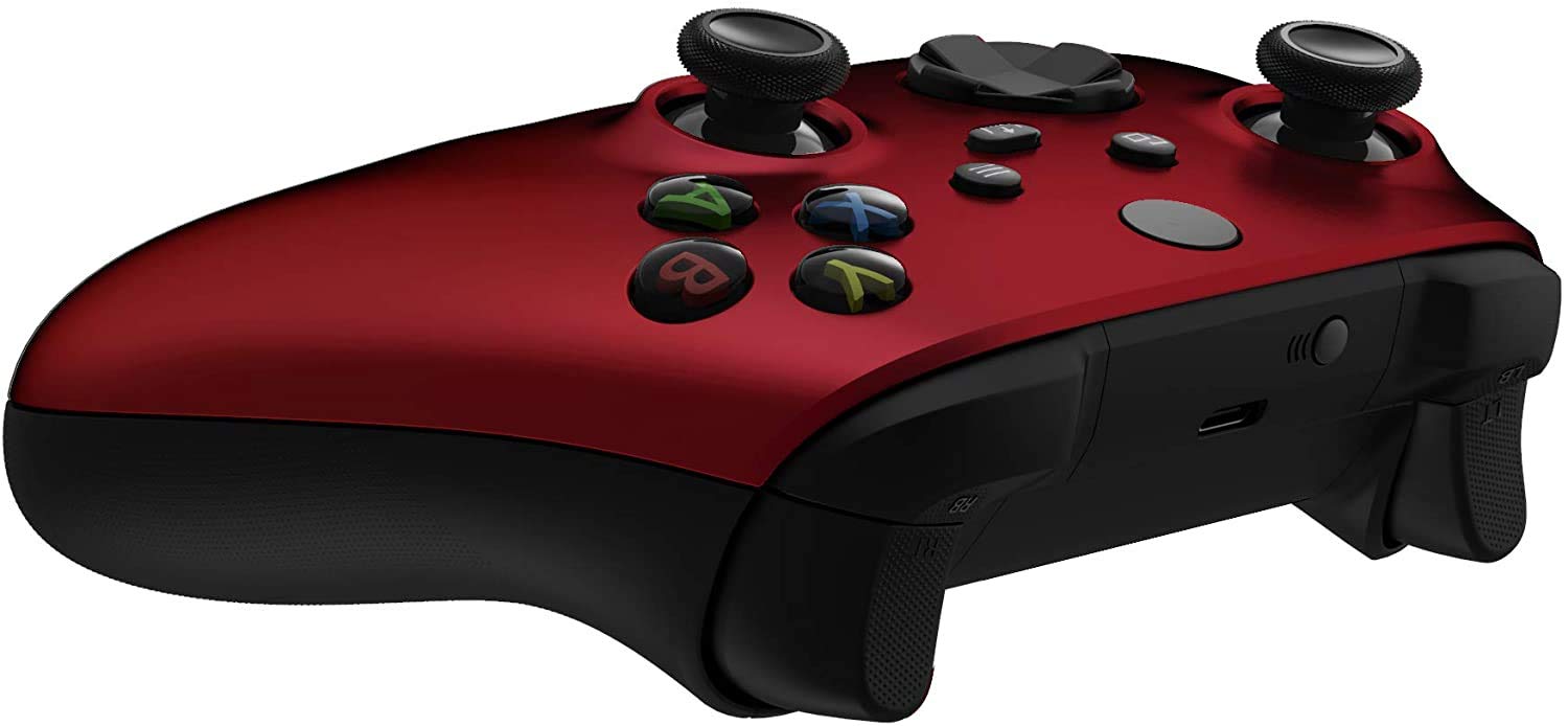 Custom Wireless Xbox Controller for Microsoft Xbox Series X/S & Xbox One - Soft Touch Grip - Red Edition - Perfect for Gaming, Streaming & Competitive Play